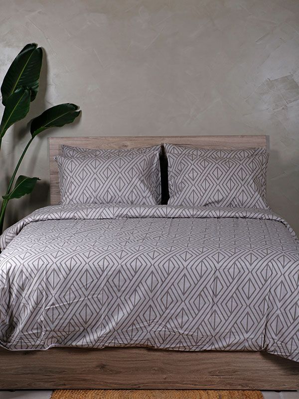 Σετ Σεντόνια Cotton Feelings 2042 Grey King Size (260×270)