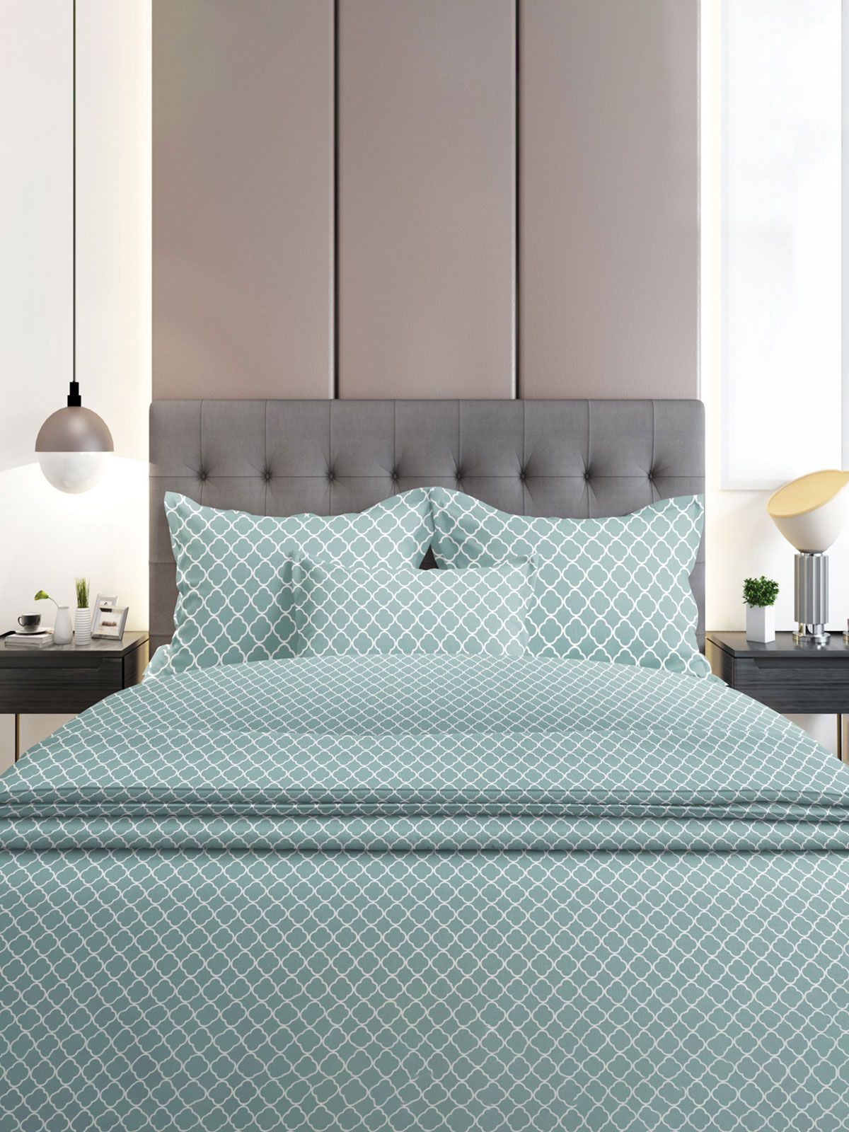 Σετ Σεντόνια Flannel 530 Aqua Διπλό (200×260)